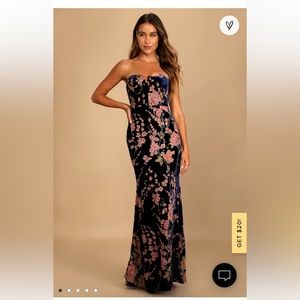 Lulus Formal Floral Maxi Dress